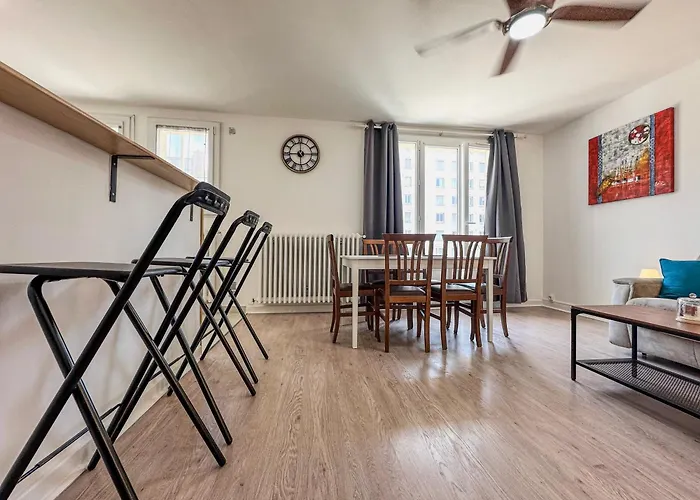 Apartmán Le Perrin - Parc Paul Mistral - Stade Des Alpes Grenoble